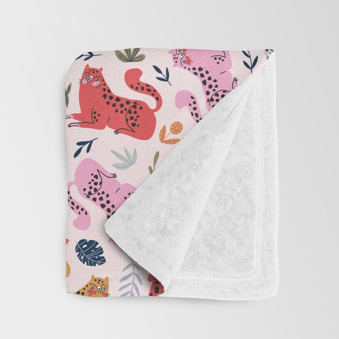 Wild cats Throw Blanket Gallery Image 3