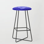 Rise and Shine - blue typography Stool Gallery Image 1