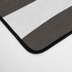 Mid Century Modern Shapes Black And White #society6 #buyart Desk Mat Gallery Image 4