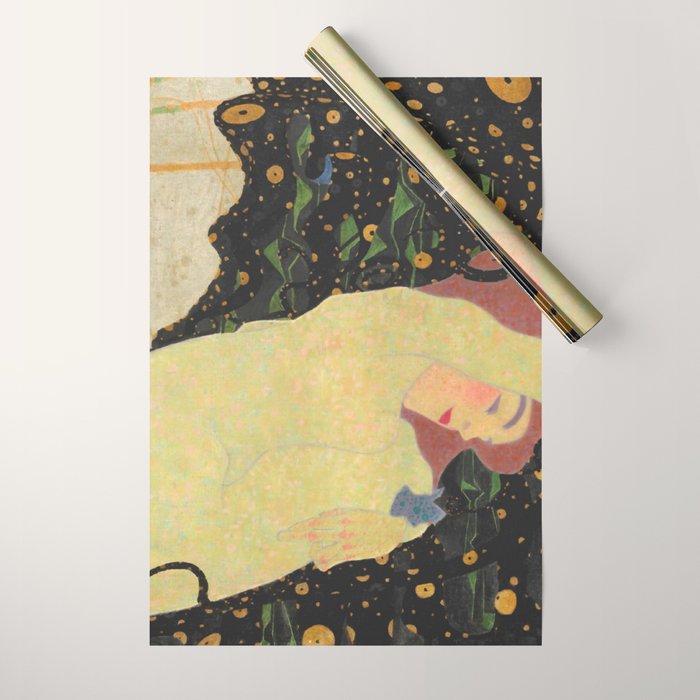Egon Schiele "Daneae" Wrapping Paper Gallery Image 1