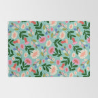Super Bloom - Bright Floral Pattern Rug Gallery Image 2