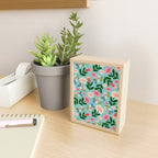 Super Bloom - Bright Floral Pattern Mini Art Print Gallery Image 2
