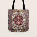 Tehran North Persian Carpet Print Tote Bag Gallery Image 1