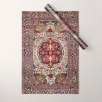 Tehran North Persian Carpet Print Wrapping Paper Gallery Image 1
