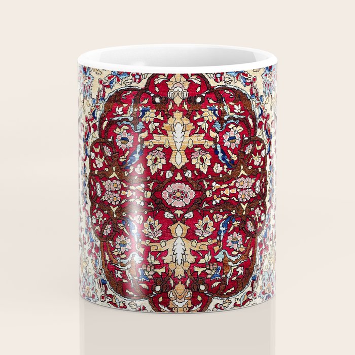 Tehran North Persian Carpet Print Coffee Mug Gallery Image 4