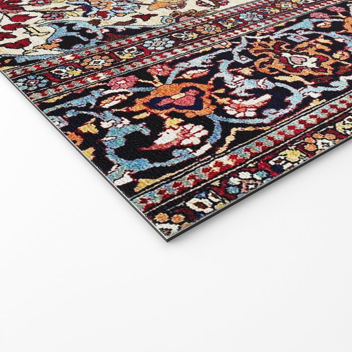 Tehran North Persian Carpet Print Welcome Mat Gallery Image 2
