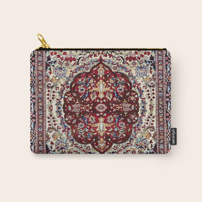 Tehran North Persian Carpet Print Carry All Pouch Gallery Image 1
