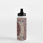 Tehran North Persian Carpet Print Water Bottle Gallery Image 2