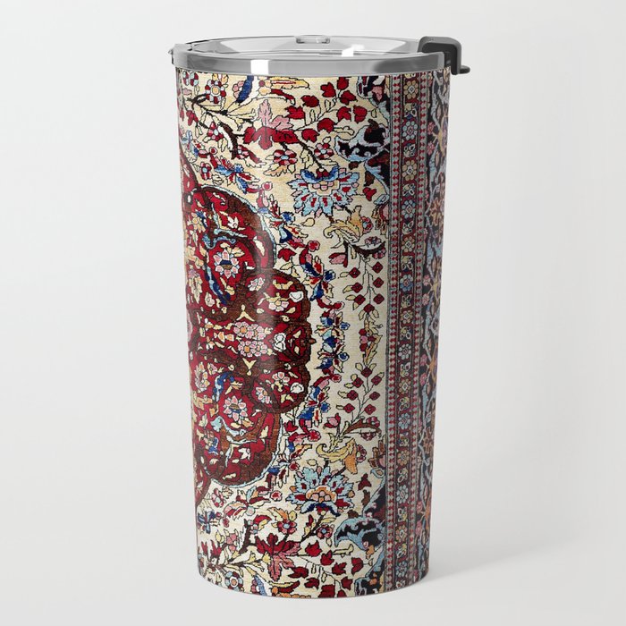 Tehran North Persian Carpet Print Travel Mug Gallery Image 2