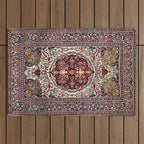 Tehran North Persian Carpet Print Outdoor Rug Gallery Image 1