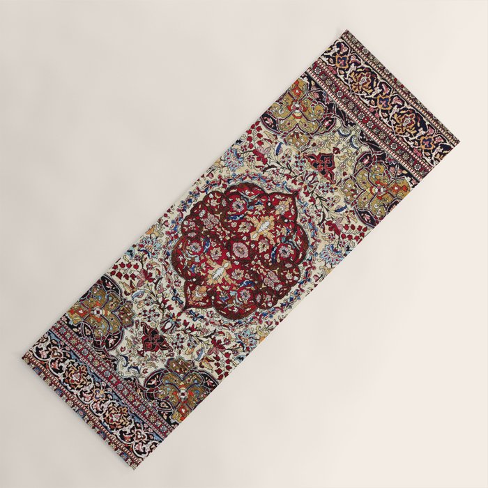 Tehran North Persian Carpet Print Yoga Mat Gallery Image 1