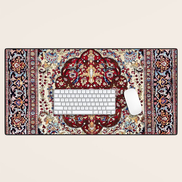 Tehran North Persian Carpet Print Desk Mat Gallery Image 1
