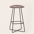 Tehran North Persian Carpet Print Stool Gallery Image 1