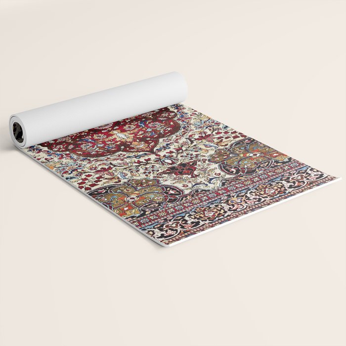 Tehran North Persian Carpet Print Yoga Mat Gallery Image 2