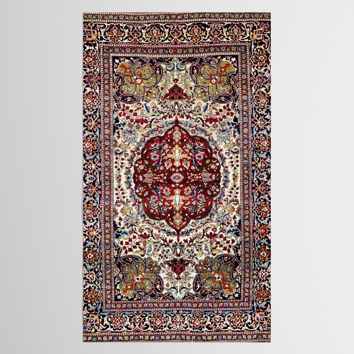 Tehran North Persian Carpet Print Tablecloth Gallery Image 2