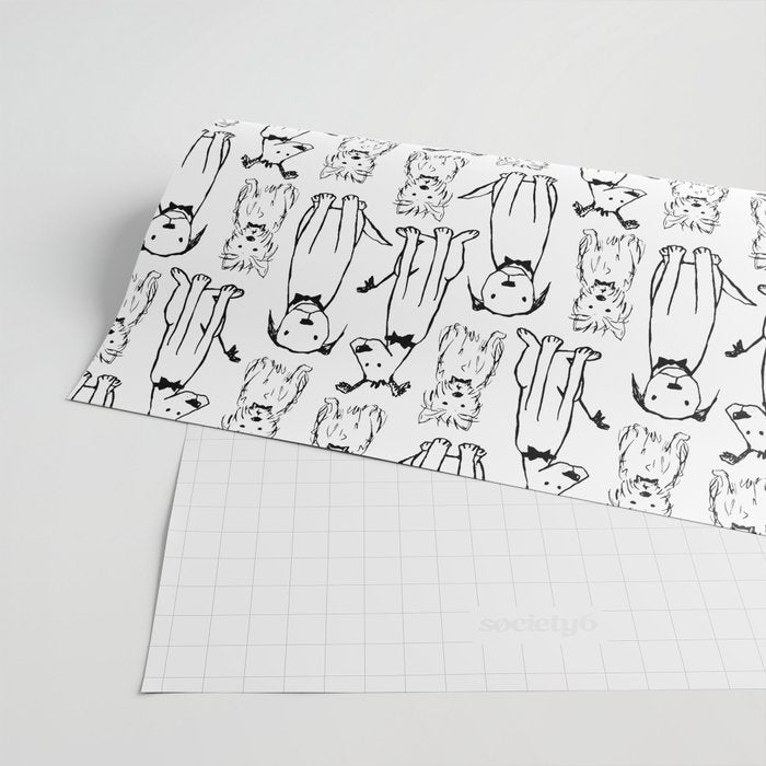 Three dogs Wrapping Paper Gallery Image 2