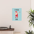 Dabbing Santa I Sleigh Poster Gallery Image 2