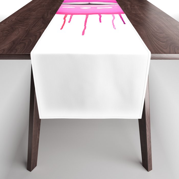 Pink Lips Table Runner Gallery Image 1