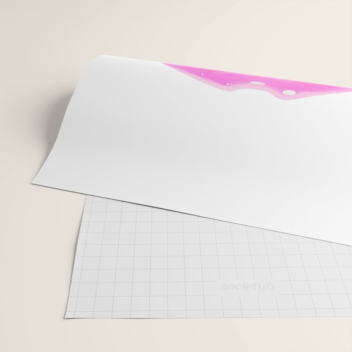Pink lips Wrapping Paper Gallery Image 2
