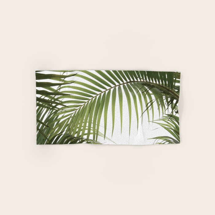 Palm Leaves Photo 01 Bath Towel Gallery Image 1