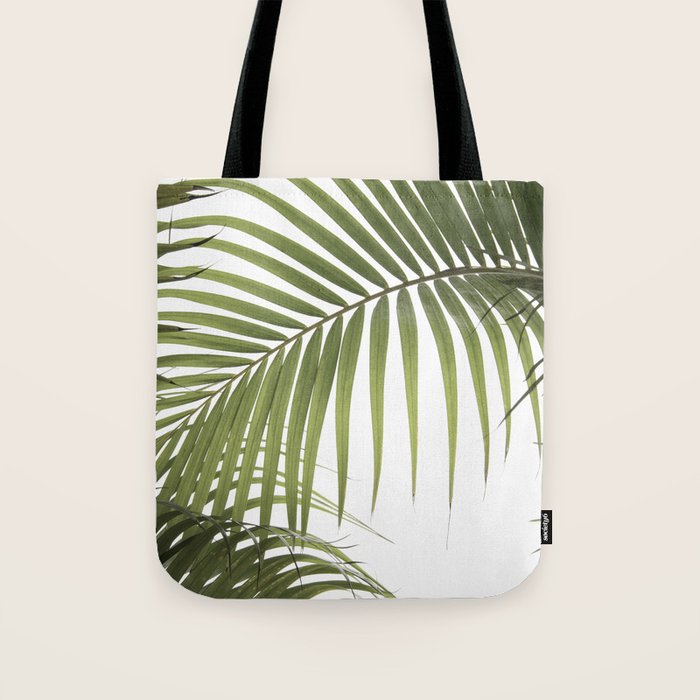 Palm Leaves Photo 01 Tote Bag Gallery Image 1