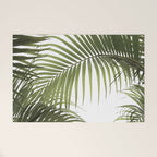 Palm Leaves Photo 01 Welcome Mat Gallery Image 1