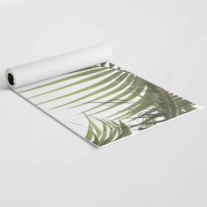 Palm Leaves Photo 01 Yoga Mat Gallery Image 2
