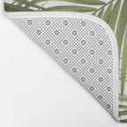 Palm Leaves Photo 01 Bath Mat Gallery Image 2