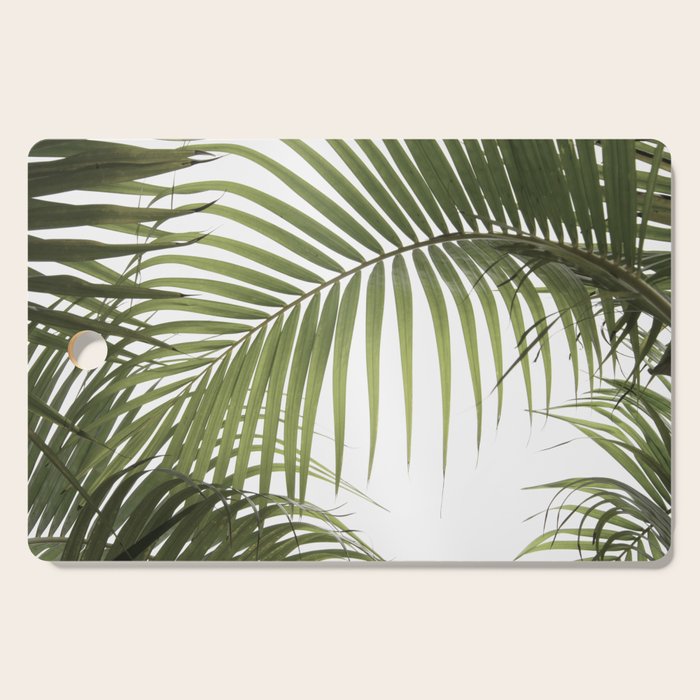 Palm Leaves Photo 01 Cutting Board Gallery Image 1