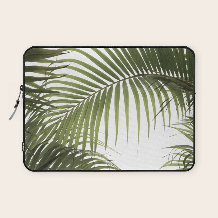 Palm Leaves Photo 01 Laptop Sleeve Gallery Image 1