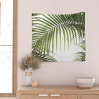 Palm Leaves Photo 01 Wall Tapestry Gallery Image 2