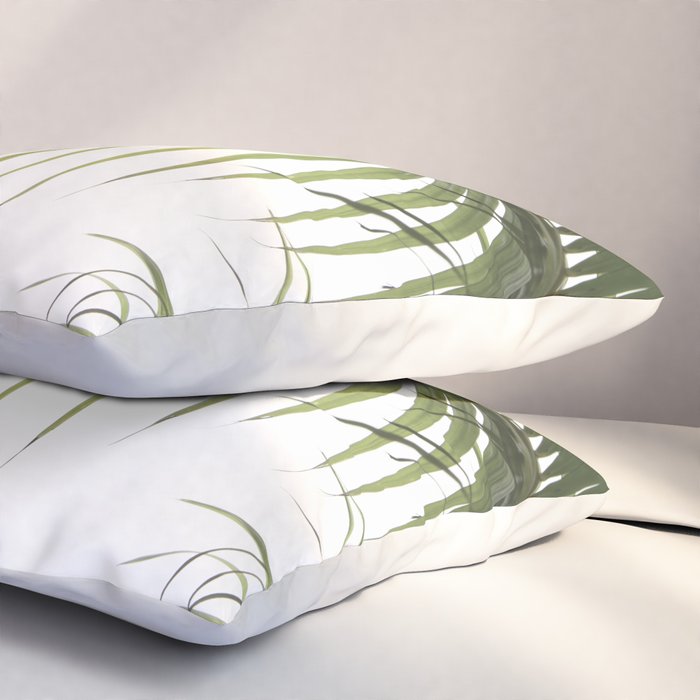 Palm Leaves Photo 01 Pillow Sham Gallery Image 3