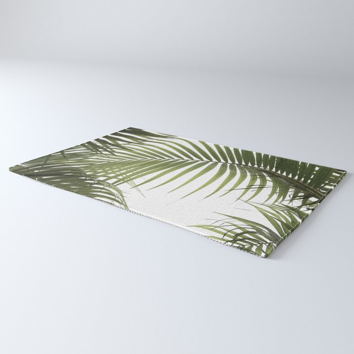Palm Leaves Photo 01 Rug Gallery Image 3