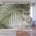 Palm Leaves Photo 01 Wall Mural Gallery Image 1