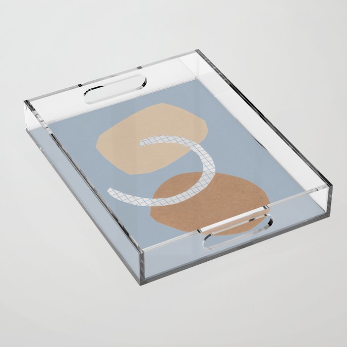 Three Shapes #2 Acrylic Tray Gallery Image 1