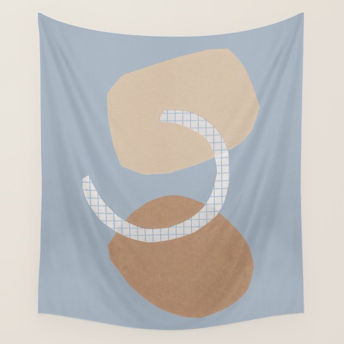Three Shapes #2 Wall Tapestry Gallery Image 1