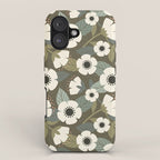 Flower Blossoms and Leaves iPhone Case Gallery Image 1