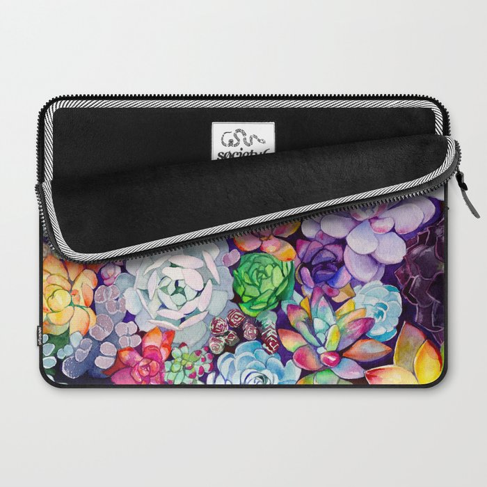 Succulent Garden Laptop Sleeve Gallery Image 2