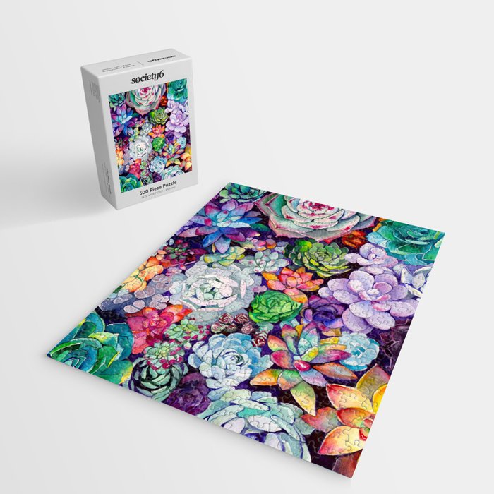 Succulent Garden Jigsaw Puzzle Gallery Image 2