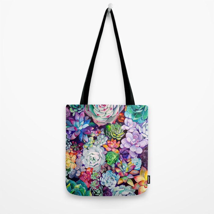 Succulent Garden Tote Bag Gallery Image 2
