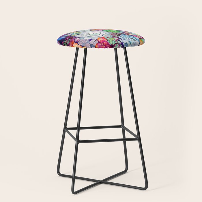 Succulent Garden Stool Gallery Image 1
