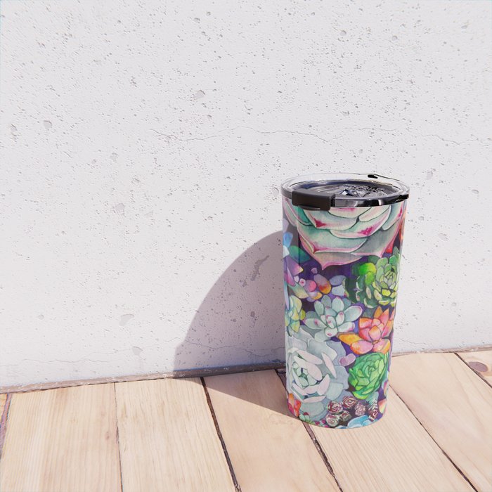 Succulent Garden Travel Mug Gallery Image 4