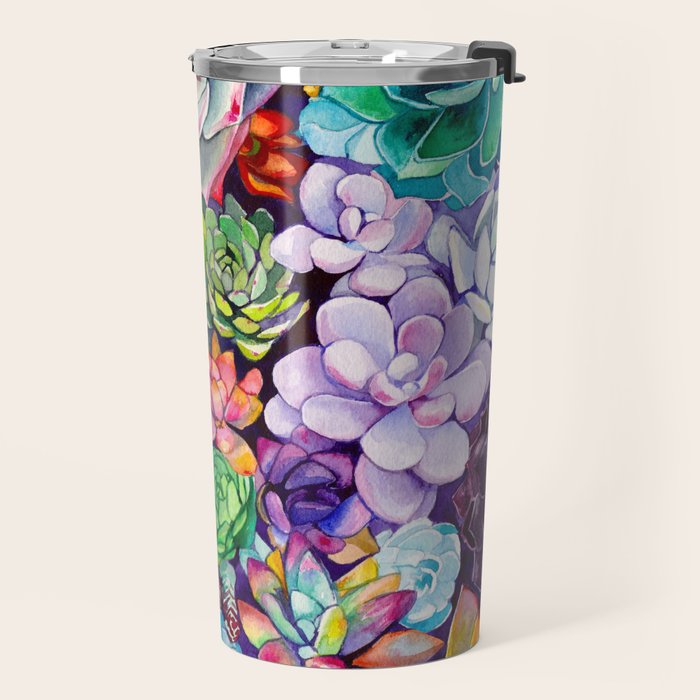 Succulent Garden Travel Mug Gallery Image 2