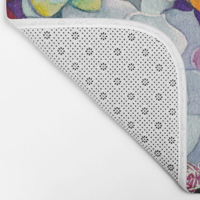 Succulent Garden Bath Mat Gallery Image 2