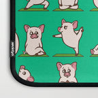 Pig Yoga Laptop Sleeve Gallery Image 3