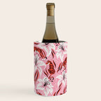 Tigers & Tiger Lilies - Vermilion & Pink Wine Chiller Gallery Image 3
