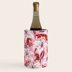 Tigers & Tiger Lilies - Vermilion & Pink Wine Chiller Gallery Image 1