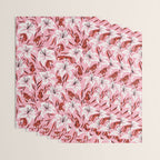Tigers & Tiger Lilies - Vermilion & Pink Wrapping Paper Gallery Image 3