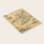 Antique 18th Century French Rococo Chinoiserie Landscape Notebook Gallery Image 3