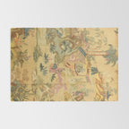 Antique 18th Century French Rococo Chinoiserie Landscape Rug Gallery Image 2